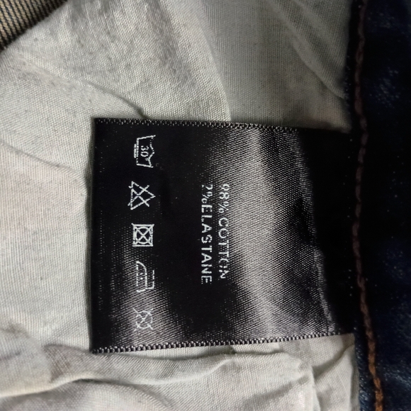 NEW WOT Tulones Currency Collection Men's Dust Wash Denim Jeans Size 34 NWOT - Picture 8 of 16
